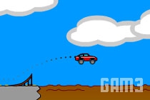 Flash игра MiniCar Jump